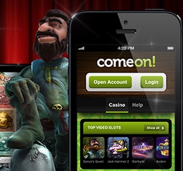 comeon casino mobile